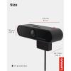 imageLenovo HD 1080p Webcam LC50  Monitor Camera with 90 Wide Angle Dual Microphones ampamp Smart Video Capture  Magnetic Desktop Cam w Privacy Shutter ampamp Light for Virtual Class Meetings ampamp ConferencesBlack