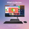 imageLenovo IdeaCentre AIO 3i  2022  AllinOne Desktop  27quot FHD Touch Display  5MP Camera  Windows 11 Home  8GB Memory  512GB Storage  Intel Core i51240P  Black  Mouse ampamp Keyboard Included