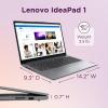 imageLenovo IdeaPad 1 Laptop 156 FHD Display AMD Ryzen 5 5500U 8GB RAM 512GB SSD Windows 11 Home 720p Camera wPrivacy Shutter Smart Noise Cancelling Cloud GreyIdeaPad