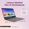 imageLenovo IdeaPad Flex 3i Chromebook Laptop Intel UHD Graphics 156 FHD Display Intel Pentium N6000 8GB RAM 128GB SSD 1920x1080 px Touchscreen Chrome OS Abyss Blue8GB RAM  128GB SSD 