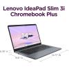 imageLenovo IdeaPad Slim 3i Chromebook Plus  2024  Lightweight Laptop  Waves MaxxAudio  14quot FHD Display  HD 1080p Camera  8GB Memory  256GB Storage  Intel Core i3N305  Storm GreyLenovo Computer