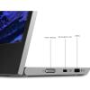 imageLenovo L15 Portable Monitor 156 Display Full HD Resolution IPS Panel 250 nits Brightness 60Hz Refresh Rate USBC Ports HeightAdjustable Stand FlickerFree Technology GreyPortable Monitor