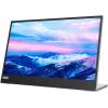 imageLenovo L15 Portable Monitor 156 Display Full HD Resolution IPS Panel 250 nits Brightness 60Hz Refresh Rate USBC Ports HeightAdjustable Stand FlickerFree Technology GreyPortable Monitor