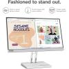 imageLenovo L27h4A Monitor 238quot QHD IPS Panel Display 100Hz HDR10 USBC Waves MaxxAudio 1ms MPRT Cloud Grey NearEdgeless Design22 FHD 75Hz