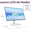 imageLenovo L27h4A Monitor 238quot QHD IPS Panel Display 100Hz HDR10 USBC Waves MaxxAudio 1ms MPRT Cloud Grey NearEdgeless Design27 QHD 100Hz USBC