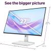 imageLenovo L27q4a Monitor  Everyday Monitor  27quot QHD IPS Display  100Hz Refresh Rate  MaxxAudio Tuned Speakers  VESA MediaSync  1ms MPRT  Cloud Grey  Tilt Stand27 QHD Monitor