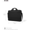 imageLenovo Laptop Shoulder Bag T215 156 inch  Black Slip Laptop Compartment  Front Zippered Pocket  Adjustable Strap