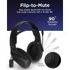 imageLenovo Legion H300 Stereo Gaming Headset NoiseCancelling Mic Memory Foam ampamp PU Leather Earcups Stainless Steel Headband PC PS4 Xbox One Nintendo Switch Mac GXD0T69863 BlackH410