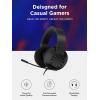 imageLenovo Legion H300 Stereo Gaming Headset NoiseCancelling Mic Memory Foam ampamp PU Leather Earcups Stainless Steel Headband PC PS4 Xbox One Nintendo Switch Mac GXD0T69863 BlackH210