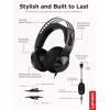 imageLenovo Legion H300 Stereo Gaming Headset NoiseCancelling Mic Memory Foam ampamp PU Leather Earcups Stainless Steel Headband PC PS4 Xbox One Nintendo Switch Mac GXD0T69863 BlackH500