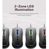 imageLenovo Legion M600s RGB Wireless Gaming Mouse  19000 DPI 6 Programmable Buttons 70 Hours Battery Life TriMode Connectivity 24 GHz Bluetooth Wired Iron GreyBlack