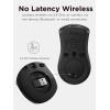 imageLenovo Legion M600s RGB Wireless Gaming Mouse  19000 DPI 6 Programmable Buttons 70 Hours Battery Life TriMode Connectivity 24 GHz Bluetooth Wired Iron GreyIron Grey