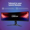 imageLenovo Legion R27qe Gaming Monitor 27 QHD Display 180Hz 05ms Response AMD FreeSync HDR400 LiftTiltPivotSwivel Stand HDMI 21 and DisplayPort 14 450 nits Black45 DualQHD KVM USBC