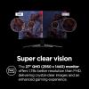imageLenovo Legion Y32p30 Gaming Monitor 315 4K Display 144Hz 02ms Response AMD FreeSync Premium HDR400 KVM USBC LiftTiltSwivel Stand HDMI 21 and DisplayPort 14 Raven Black27 QHD 250Hz