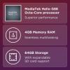 imageLenovo Tab M11 11 Display MediaTek Helio G88 OctaCore 4GB RAM 64GB SSD 1920x1200 px Ambient LightSensor 10 Hour Battery Comes wPen Luna Grey