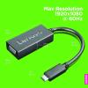 imageLenovo USB C to HDMI 20b AdapterLenovo USBC to VGA Adapter  Black