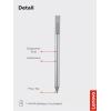 imageLenovo USI Stylus Pen Chrome OS Support 4096 Levels of Pressure Sensitivity 150 Days Battery Life AAAA Battery Works with Chromebook GX81B10212GreyUSI 2
