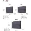 imageLenovo Urban Laptop Sleeve 14 Inch for Laptop NotebookTablet Compatible with MacBook AirPro Water Resistant  Charcoal Grey156 inch