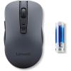 imageLenovo WL310 Bluetooth Silent Mouse Ergonomic Adjustable DPI Silent Clicks Bluetooth 50 Portable for Windows Mac and Chromebook Grey