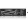 imageLenovo  Wireless Compact Keyboard 100 Cordless Keyboard for PC Laptop with Windows  Cordless Connection  Silent Key Clicks Black100 Keyboard