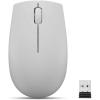 imageLenovo 300 Wireless Mouse  Computer Mouse for PC Laptop with Windows  Ambidextrous Design  24 GHz Nano USB Receiver  12 Month Battery LifeArctic Grey