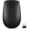 imageLenovo 300 Wireless Mouse  Computer Mouse for PC Laptop with Windows  Ambidextrous Design  24 GHz Nano USB Receiver  12 Month Battery LifeBlack