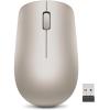 imageLenovo 530 Full Size Wireless Computer Mouse for PC Laptop Computer with Windows  24 GHz Nano USB Receiver  Ambidextrous Design  12 Months Battery Life  Platinum GreyAlmond