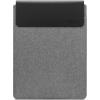 imageLenovo Basic Laptop Sleeve 11 Inch NotebookTablet Compatible with MacBook AirPro Neoprene Material  Soft Fleece Lining  Zippered Top Opening  BlackYoga  Grey