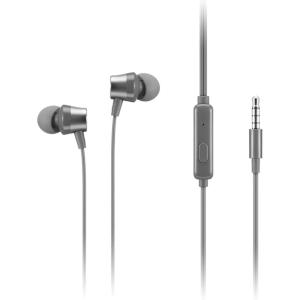 imageLenovo  300 Wired inEar USBC Headphones  inLine Microphone  USBC Connectivity  Play ampamp Pause Button  3 Sizes Silicone Ear Tips Included GreyGrey