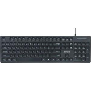 imageLenovo 300 USB Combo FullSize Wired Keyboard ampamp Mouse Ergonomic Left or Right Hand Mouse Optical Mouse GX30M39606 Black305 USB C  Keyboard