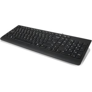 imageLenovo 300 USB Combo FullSize Wired Keyboard ampamp Mouse Ergonomic Left or Right Hand Mouse Optical Mouse GX30M39606 BlackKeyboard