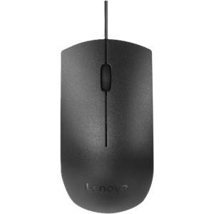 imageLenovo 300 USB Wired Computer Mouse  Full Size Optical Ambidextrous Mouse with 1600 DPI Reliable USBA Wired Connection Easy 3Button Navigation  Long Lasting Durable Basic Mouse BlackBlack 305