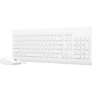 imageLenovo 510 Wireless Keyboard ampamp Mouse Combo 24 GHz Nano USB Receiver Full Size Island Key Design Left or Right Hand 1200 DPI Optical Mouse GX30N81775 BlackWhite