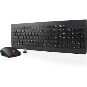imageLenovo 510 Wireless Keyboard ampamp Mouse Combo 24 GHz Nano USB Receiver Full Size Island Key Design Left or Right Hand 1200 DPI Optical Mouse GX30N81775 BlackBlack