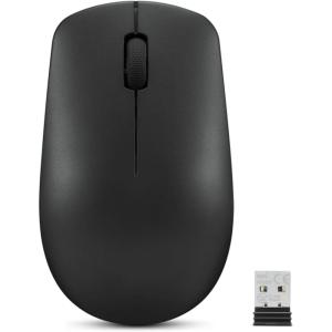 imageLenovo 530 Full Size Wireless Computer Mouse for PC Laptop Computer with Windows  24 GHz Nano USB Receiver  Ambidextrous Design  12 Months Battery Life  Platinum GreyRaven Black