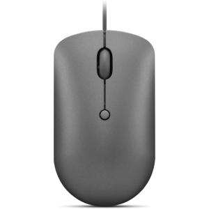 imageLenovo 540 USBC Wired Connection Computer Mouse for PC Laptop Computer with Windows or Chrome OS  Ambidextrous Design  4 Button  Compact Size Storm GreyStorm Grey