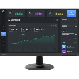 imageLenovo D2440 Monitor 238quot FHD Display Tilt Stand HDMI and VGA Ports 75Hz Refresh Rate AMD FreeSync 250 nits Raven Black24 FHD 75Hz