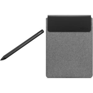 imageLenovo Digital Pen 2 Laptop  UltraTactile Response  4096 Levels of Pressure  Natural Feel Elastometer Pen Tip  Extended Battery Life  Silver GreyPens  Laptop Sleeve 14 Inch