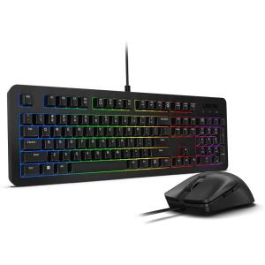 imageLenovo GY40T26478 Legion K500 RGB Mechanical Gaming Keyboard 3 ZONE Fullsize Keyboard 7 user Programmable Hot Keys 168 Million Colors 50 MillionClick Red Mechanical Keys Detachable Palm RestK310 Combo