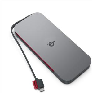 imageLenovo Go USBC Laptop Power Bank 20000 mAh  65W  USBC and USBA Ports  Fast Charging Portable Power Station with Integrated Cable  Model PBLG2W  Storm GreyPower Bank 10000 mAh