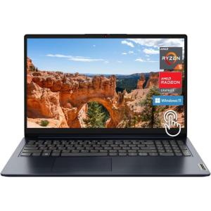 imageLenovo IdeaPad 3 Laptop 140quot FHD Display AMD Ryzen 5 5500U 8GB RAM 256GB Storage AMD Radeon 7 Graphics Windows 11 Home Abyss Blue156  8GB RAM   256GB SSD