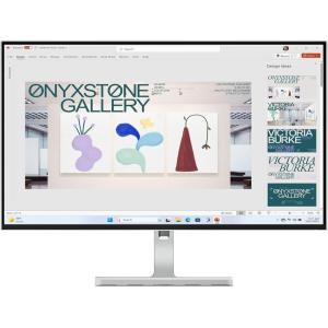 imageLenovo L27h4A Monitor 238quot QHD IPS Panel Display 100Hz HDR10 USBC Waves MaxxAudio 1ms MPRT Cloud Grey NearEdgeless Design27 QHD 100Hz USBC