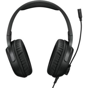 imageLenovo Legion H300 Stereo Gaming Headset NoiseCancelling Mic Memory Foam ampamp PU Leather Earcups Stainless Steel Headband PC PS4 Xbox One Nintendo Switch Mac GXD0T69863 BlackH110