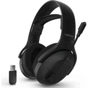 imageLenovo Legion H300 Stereo Gaming Headset NoiseCancelling Mic Memory Foam ampamp PU Leather Earcups Stainless Steel Headband PC PS4 Xbox One Nintendo Switch Mac GXD0T69863 BlackH410