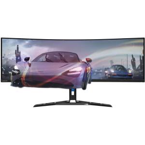 imageLenovo Legion R27qe Gaming Monitor 27 QHD Display 180Hz 05ms Response AMD FreeSync HDR400 LiftTiltPivotSwivel Stand HDMI 21 and DisplayPort 14 450 nits Black45 DualQHD KVM USBC