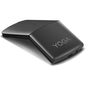 imageLenovo Yoga Pro Mouse Bluetooth USBC Rechargable Dual Mode Bluetooth 6 Button Right Handed Design Ergonomic Design Programmable Buttons 2Way Metal Scroll Wheel Tidal TealShadow Black
