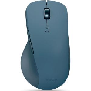 imageLenovo Yoga Pro Mouse Bluetooth USBC Rechargable Dual Mode Bluetooth 6 Button Right Handed Design Ergonomic Design Programmable Buttons 2Way Metal Scroll Wheel Tidal TealTidal Teal