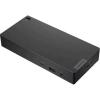 imageLenovo  USBC Dock Windows Only  65W with 90W Power Adapter Attached  Univ Support for Most Win 10 and Above USBC Notebooks  Multi 4K  60 Hz  2 DP 1 HDMI USBC USBA  Black  40B50090US